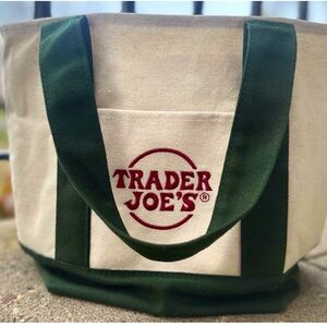 💚Brand New - Never Used Trader Joe’s Mini Totes - All colors -💚GREEN💚